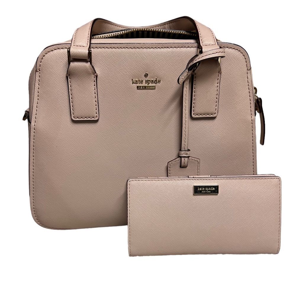Kate Spade Blush Bag & Wallet Set